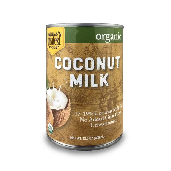 Organic Unsweetened Coconut Milk