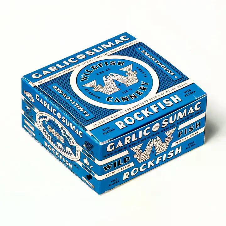 Wildfish Cannery Rockfish with Garlic and Sumac, 3.88oz