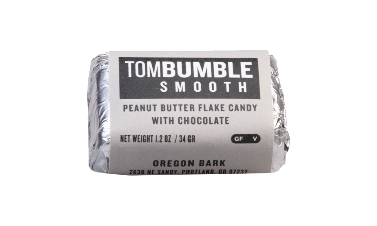 Tom Bumble - Peanut Butter Flake Candy - Smooth - 1.2 oz