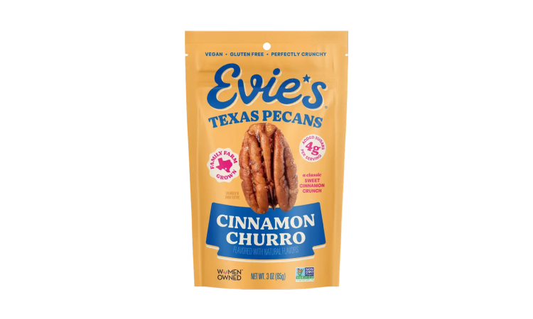 Evie's Snacks - Cinnamon Churro Pecans - 3 oz