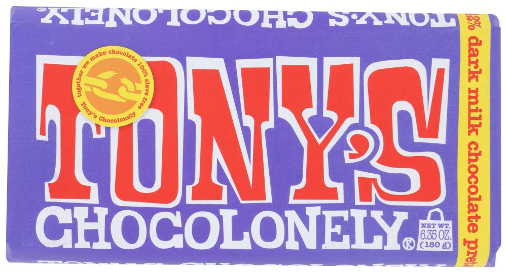 Tony's Chocolonely - Milk Chocolate Pretzel Toffee - 6.35 oz