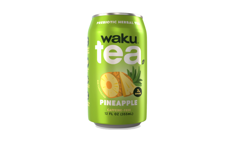 Waku - Pineapple Prebiotic Tea - 12 oz
