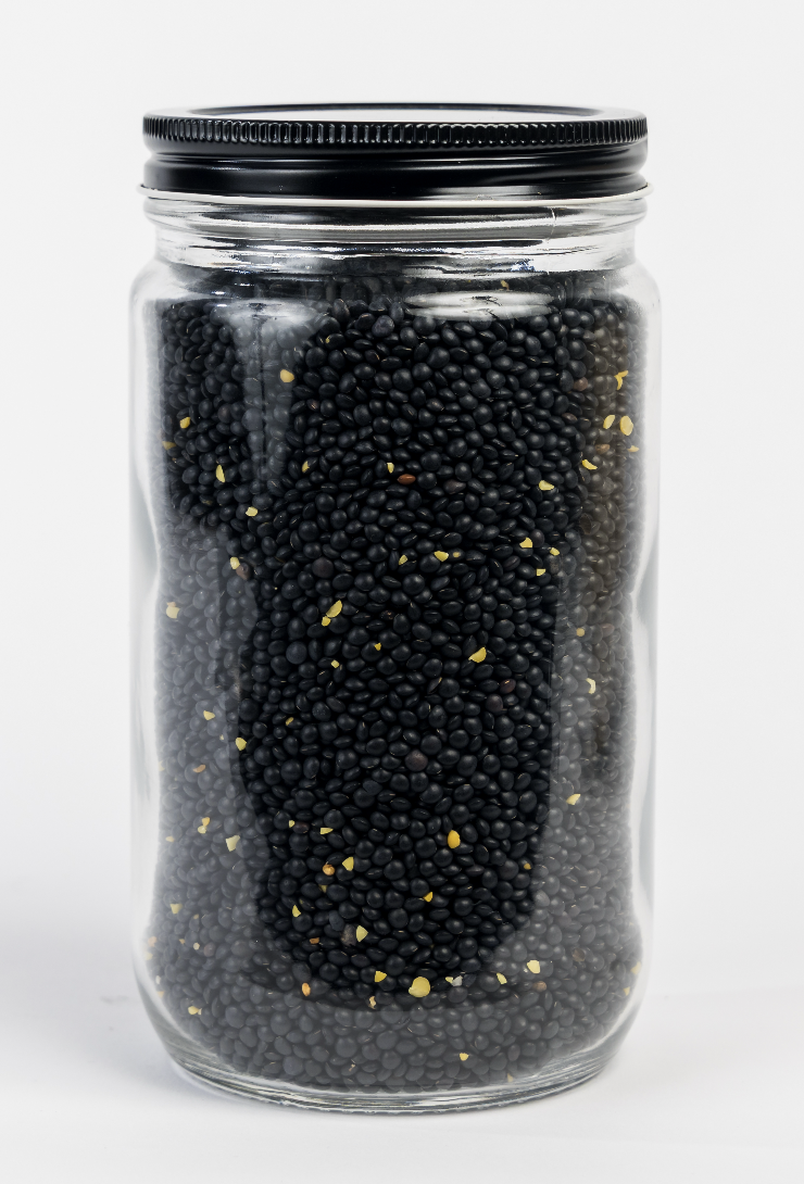Flow - per lb - Black Beluga Lentils w/o Jar