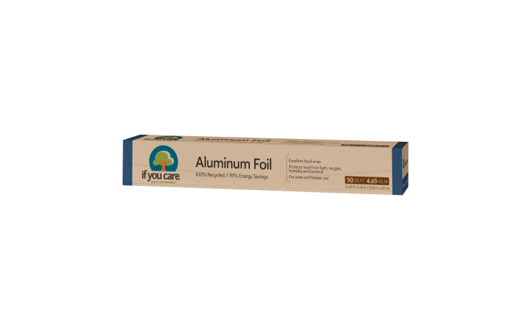 If You Care - 100% Recycled Aluminum Foil - 50 sq ft