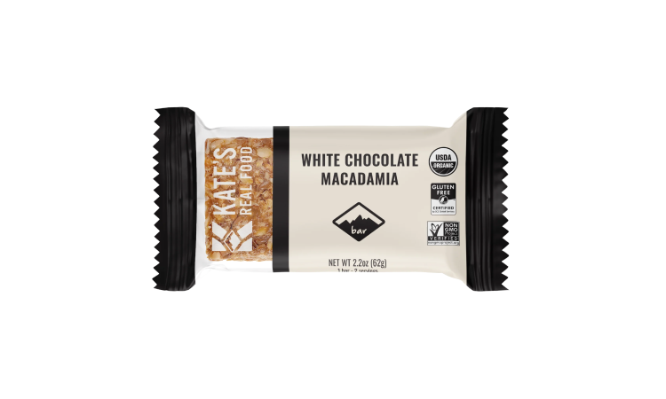 Kate's Real Food - White Chocolate Macadamia Bar - 2.2 oz