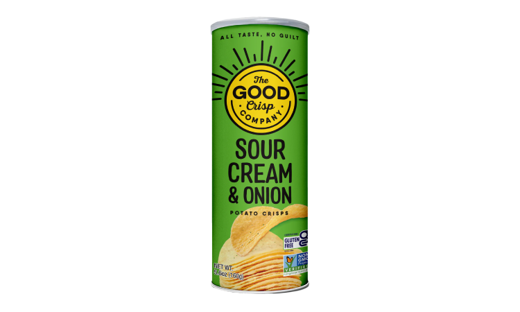 The Good Crisp Company - Sour Cream & Onion - Large - 5.6 oz