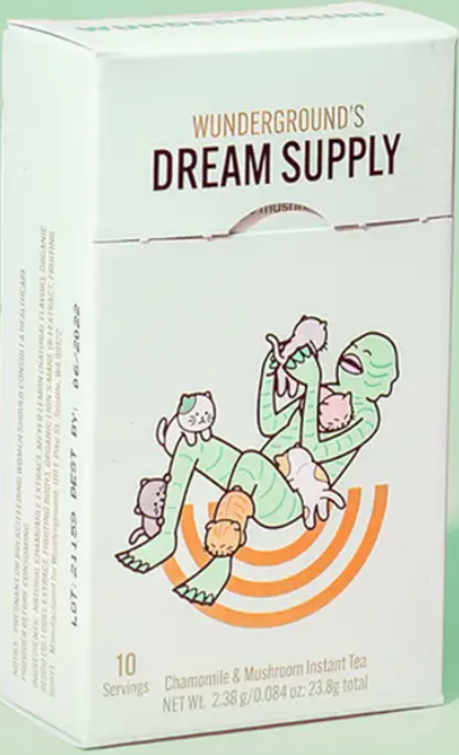 Wunderground's - Dream Supply Mushroom Instant Tea (10-Serving Carton)
