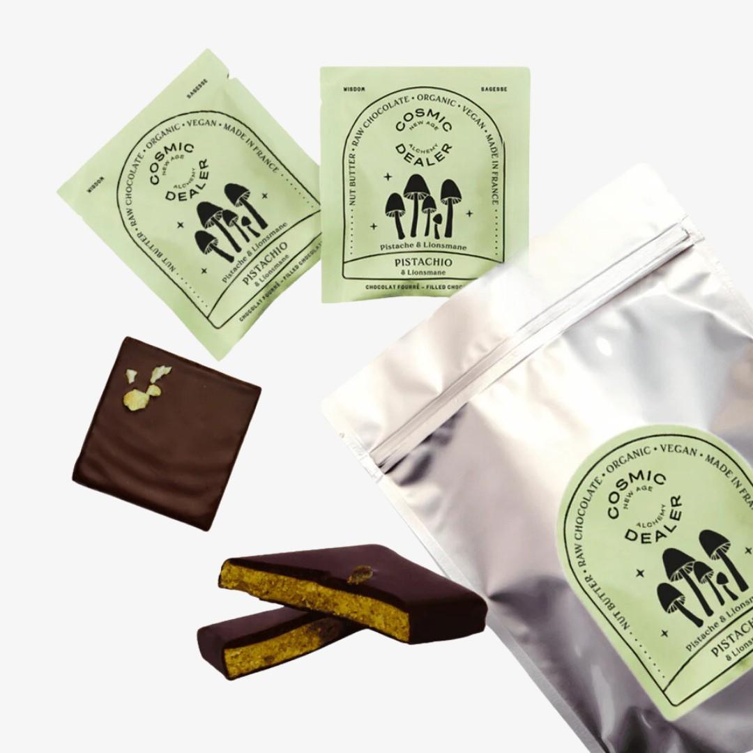 Cosmic Dealer - Pistachio & Lion’s Mane Nut Butter Chocolate