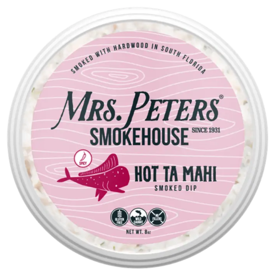 Mrs. Peters Smokehouse Hot Ta Mahi Smoked Dip 8oz