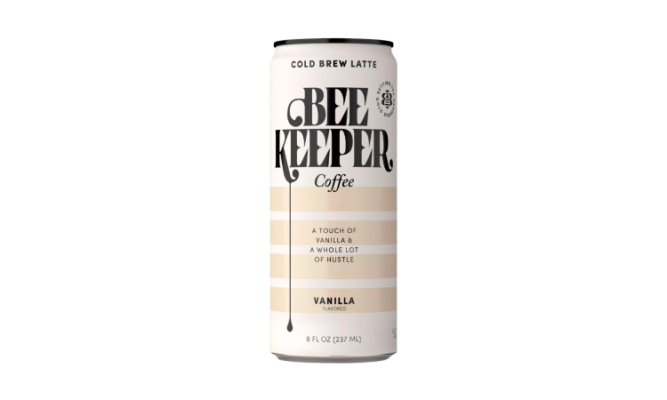 Beekeeper Coffee - Vanilla Cold Brew Latte - 8 fl oz
