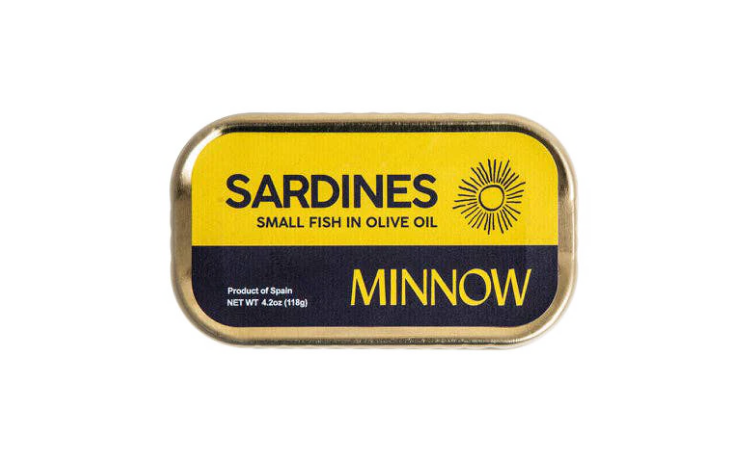 Minnow - Sardines in Olive Oil - 4.2 oz