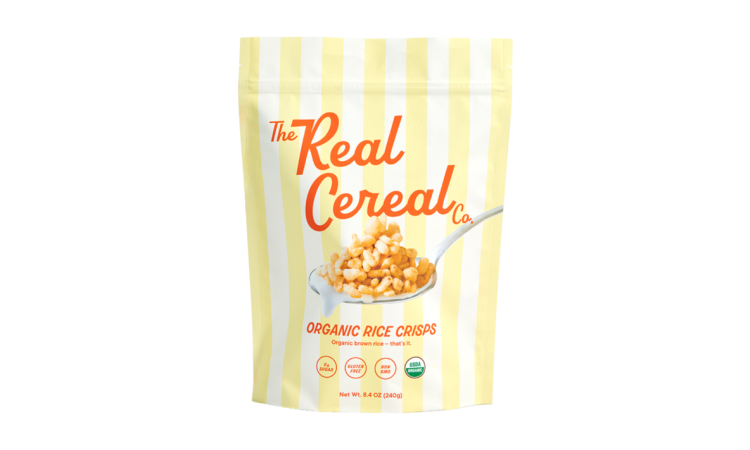 The Real Cereal Company - Organic Rice Crisps - 8.4 oz