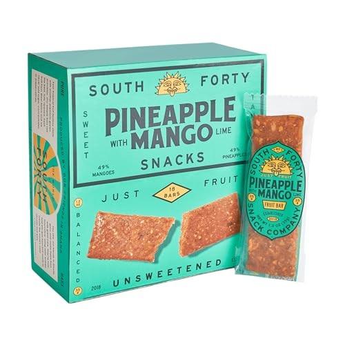 South 40 Snacks Fruit Bar, Pineapple Mango Lime1.2 Oz Bars