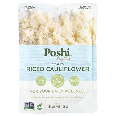 Poshi, Easy Chef, Steamed Rice Cauliflower, 7 Oz