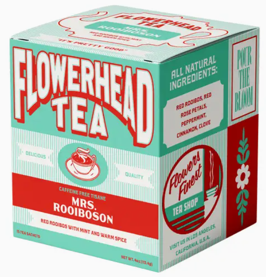 Flowerhead Tea - Mrs. Rooiboson - 4 oz