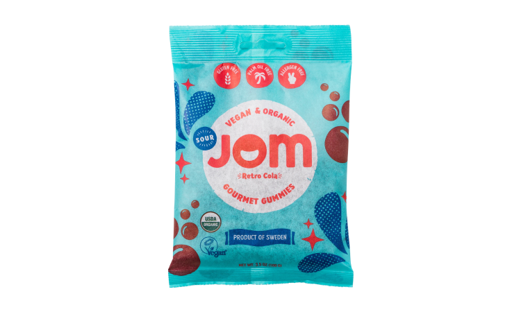 JOM - Organic Sour Retro Cola Gummies - 3.5 oz