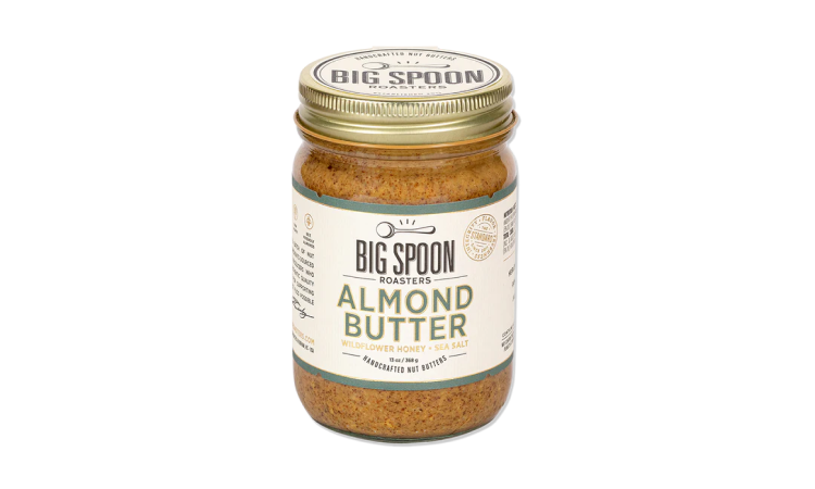 Big Spoon Roasters - Almond Butter with Wildflower Honey - 13 oz