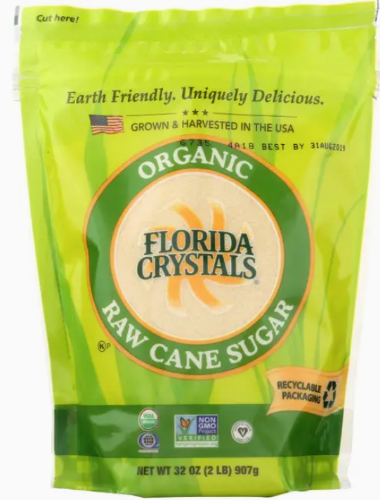 Florida Crystals Organic Cane Sugar - Cane Sugar
