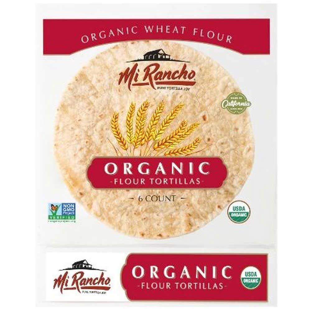 Mi Rancho Organic Soft Taco Tortillas Flour - 9.1 Oz