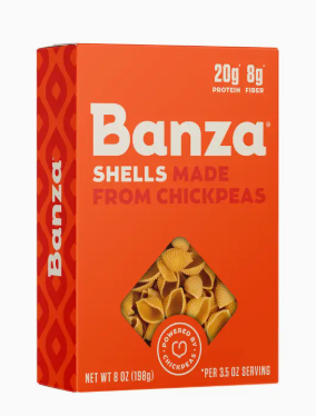 Banza Shells  | High Protein, Lower Carb, Gf Pasta