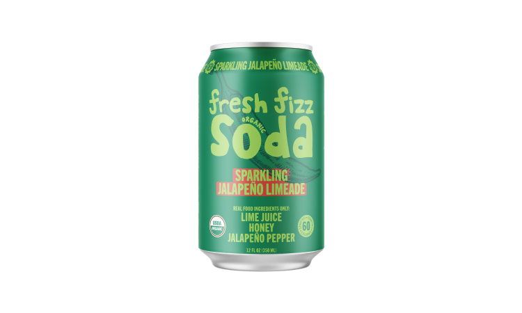 Fresh Fizz Soda - Sparkling Jalapeño Limeade - 12 oz
