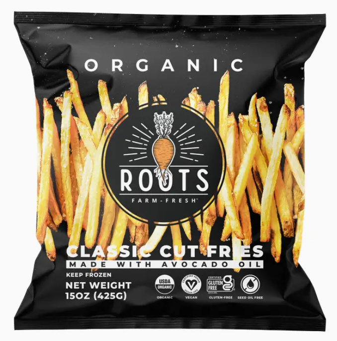 Roots Farm Fresh - Organic Classic Cut White Potato Fries