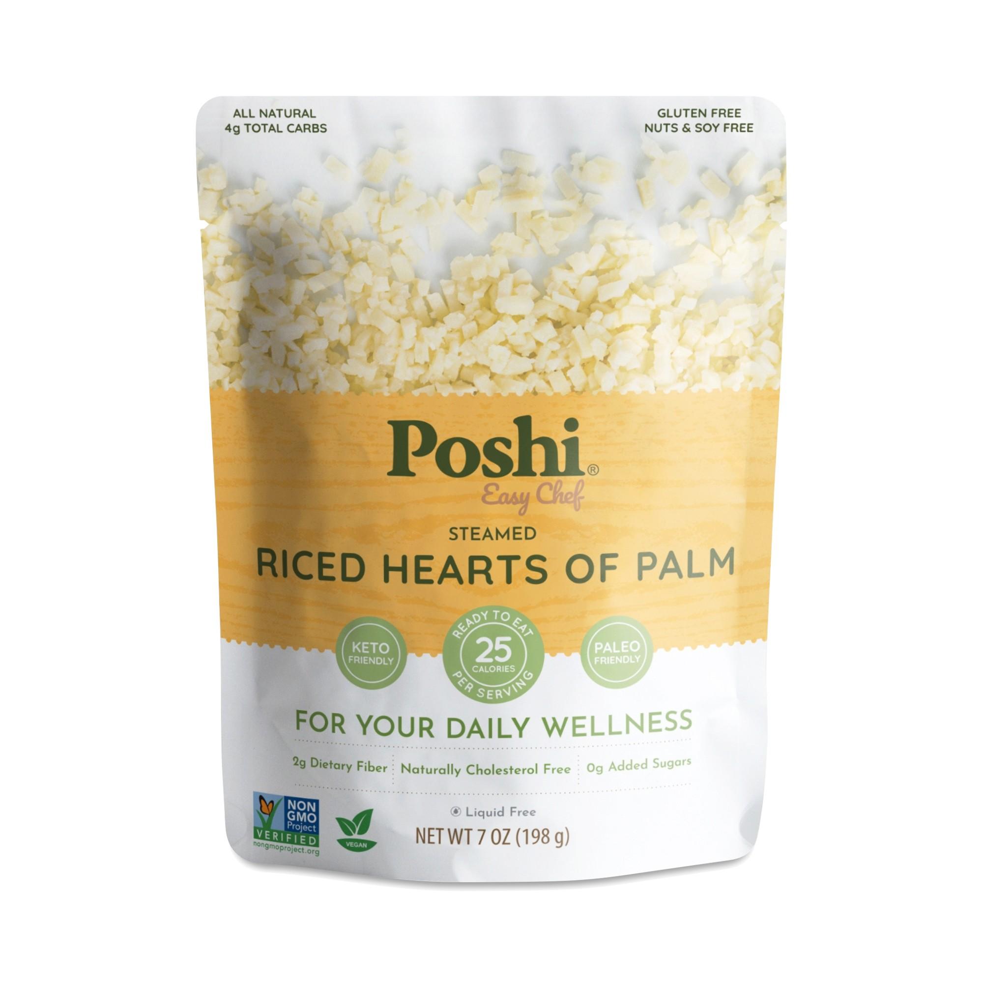 Poshi - Steamed Riced Heart of Palm 7oz