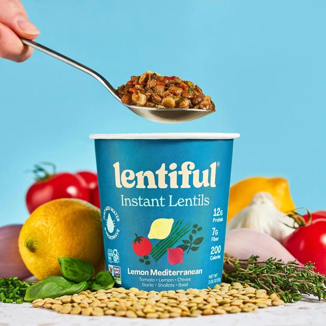 Lentiful - Lemon Mediterranean Instant Lentils 2.1 oz