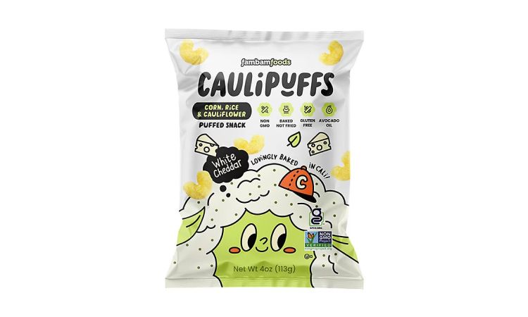 CauliPuffs - White Cheddar - 4 oz