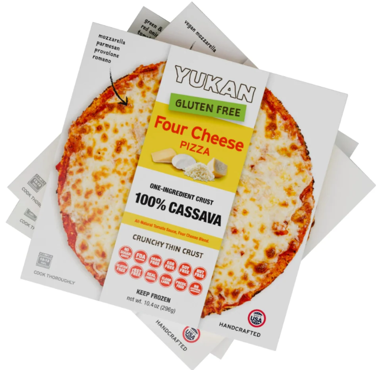 Yukan Pizza - 4 cheese pizza GF