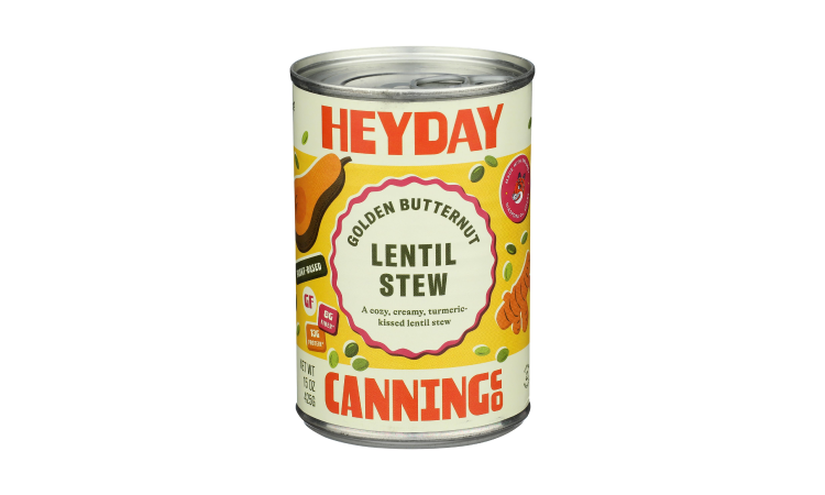 HeyDay Canning Co - Golden Butternut Lentil Stew - 15 oz
