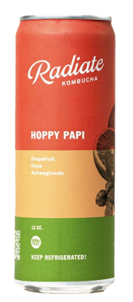 Radiate Miami Kombucha - Hoppy Papi