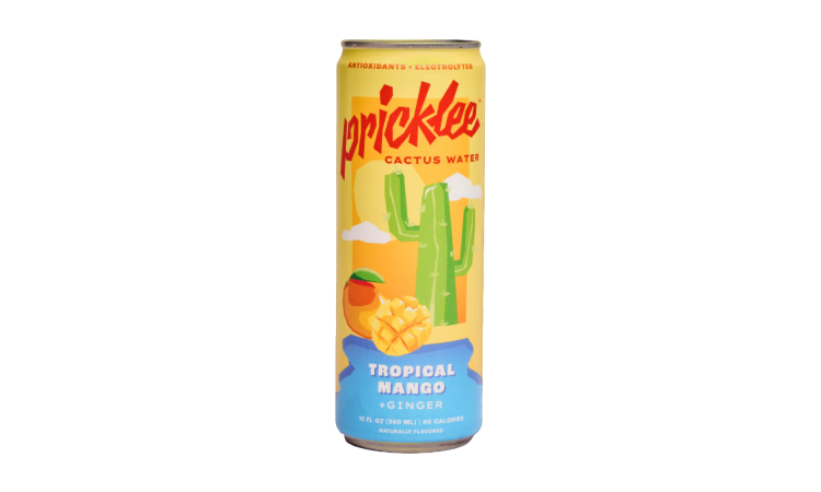 Pricklee - Tropical Mango Cactus Water - 12 oz