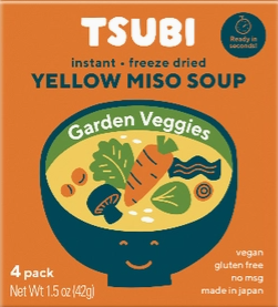 Tsubi - Yellow Miso with Seaweed & Tofu 4 Pack