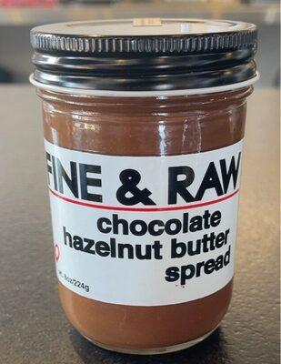 Fine and Raw Chocolate Hazelnut Butter- 8oz