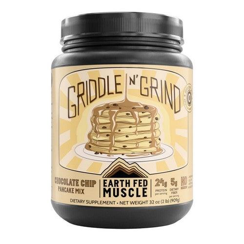 Earth Fed Muscle, Grind Chocolate Chip Pancake and Waffle Mix, 2 Lbs
