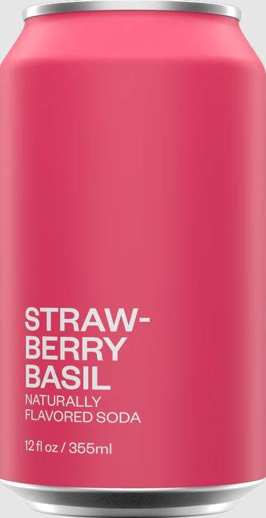 United Sodas Strawberry Basil Naturally Flavored Soda