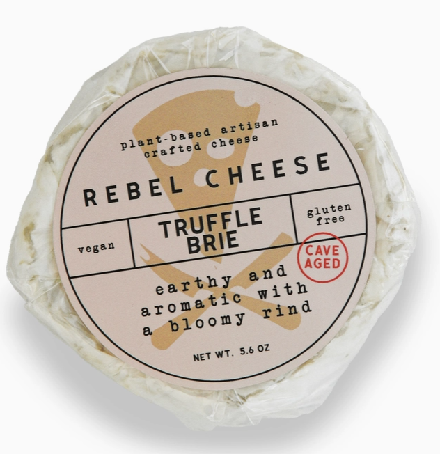 rebel cheese - Cave-Aged Truffle Brie Plant Based - 5.4 oz