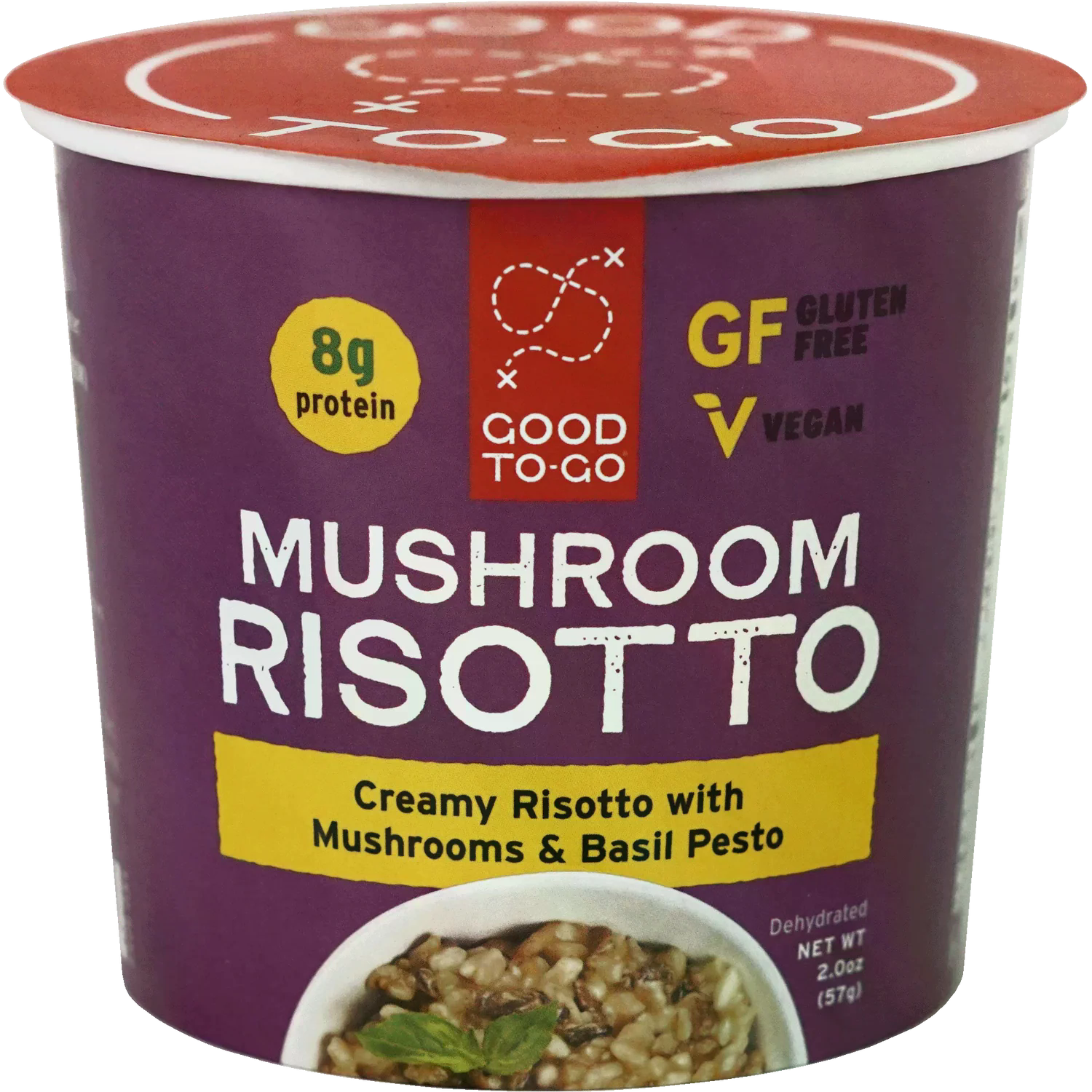 Good To-Go Mushroom Risotto Instant Meal Cup