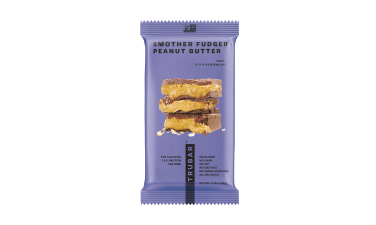 TruBar - Smother Fudger Peanut Butter - 50 g