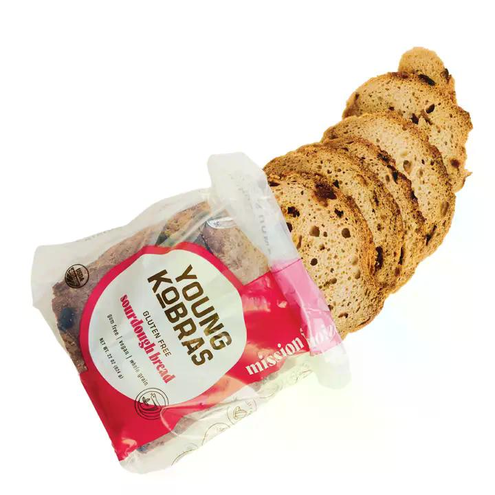Young Kobras - Mission Fig Gluten-Free Sourdough Bread - Frozen