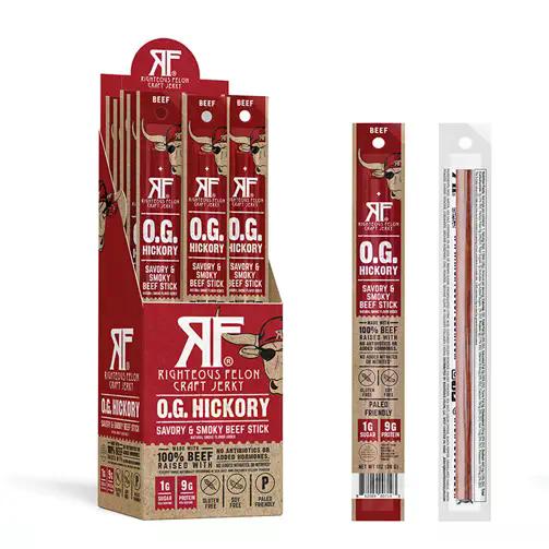 Righteous Felon - O.G. Hickory Beef Stick 1oz