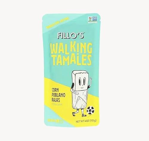 Fillos, Corn Pablano Rajas Tamales, 4 Oz