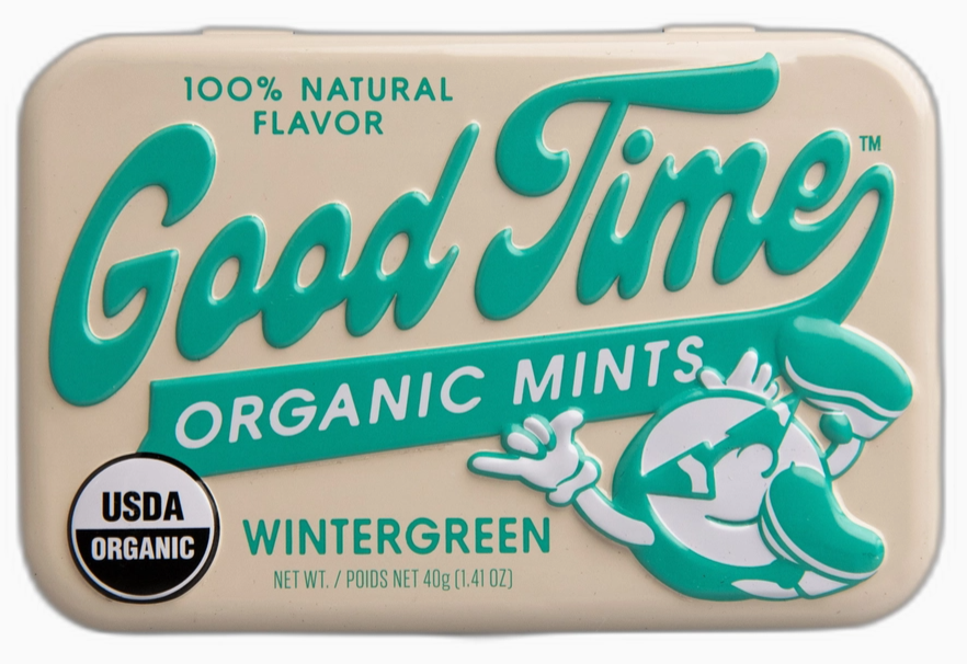 Big Sky - Wintergreen Good Time Organic Mints - 1.41 oz