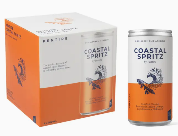 Pentire Coastal Spritz (4x 200ml) - Non-Alcoholic