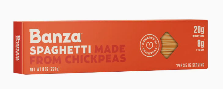 Banza Spaghetti | High Protein, Lower Carb, GF Pasta