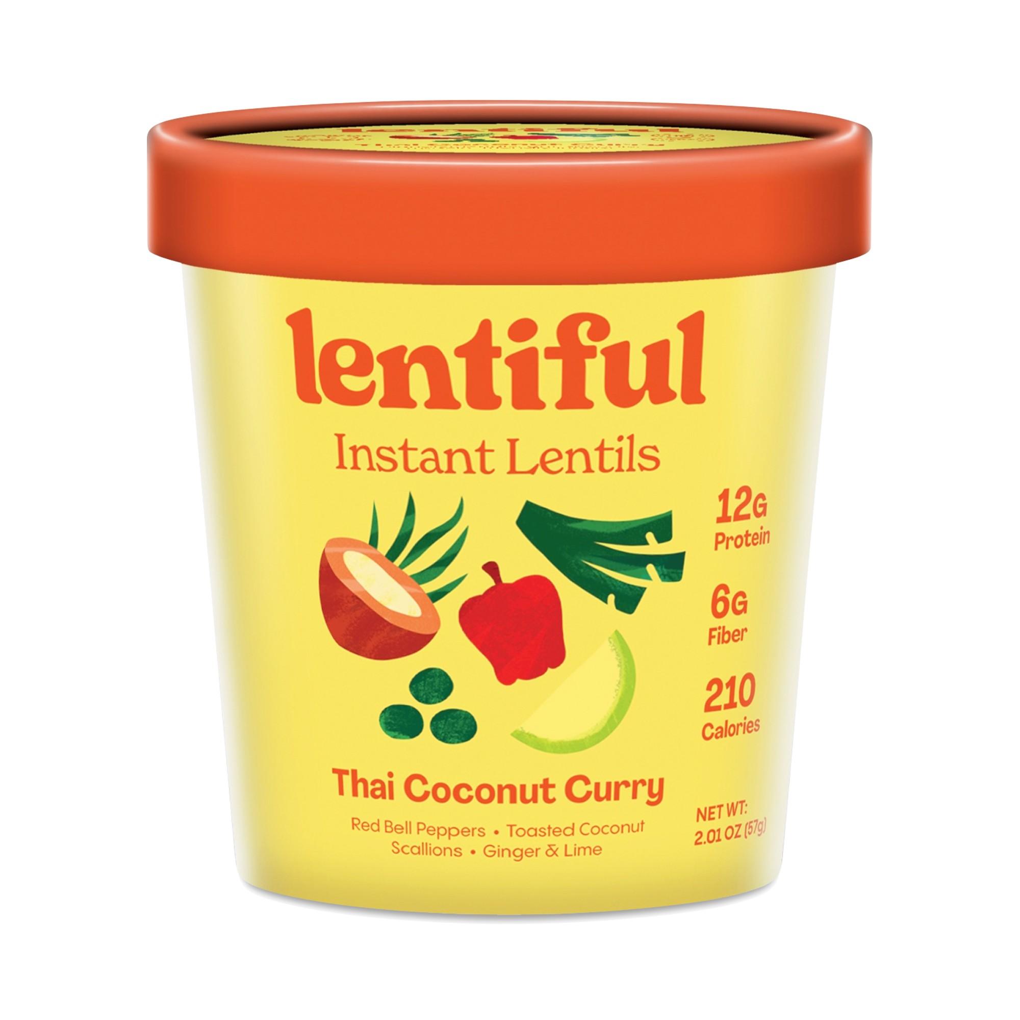 Lentiful - Thai Coconut Curry Instant Lentils 2.01 oz