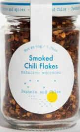 Daphnis and Chloe - Smoked Chili Flakes Glass Jar - 50g