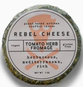 rebel cheese - Tomato Herb Fromage Plant Based - 7 oz
