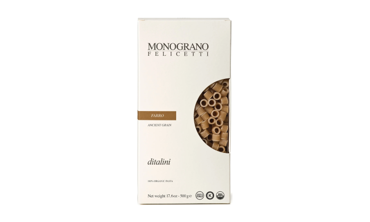 Monograno Felicetti - Farro Variety Ditalini Organic Pasta - 17.6 oz